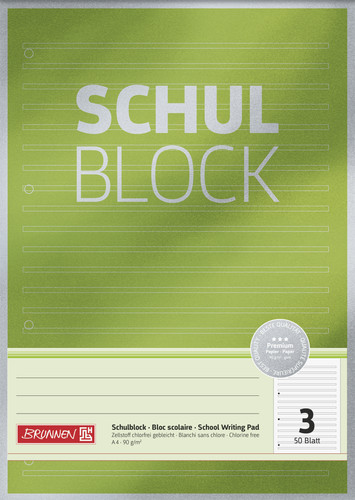 Brunnen schulblock lineatur - brunnen,