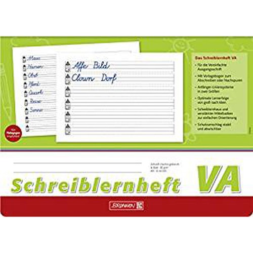 Schreiblernhefte schrift - va,