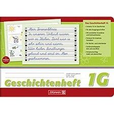 Geschichtenheft Lineatur 1G