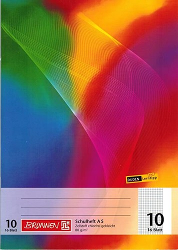Schulheft lineatur - schulheft,