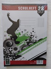 5 Schulhefte DIN A4 kariert