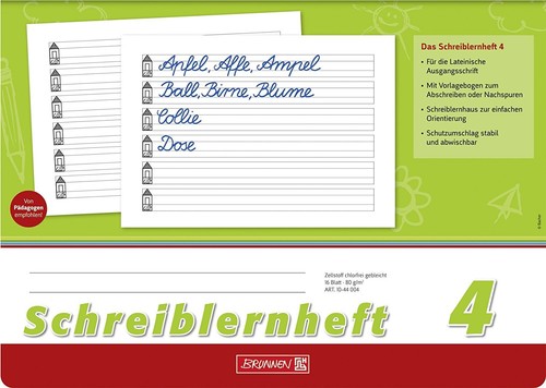 Schreiblernhefte din a4 - nr.,