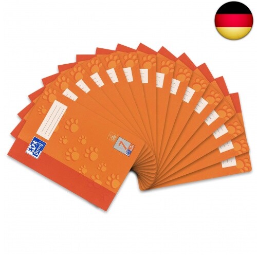 Oxford schulheft 16 blatt - schulheft, a4,