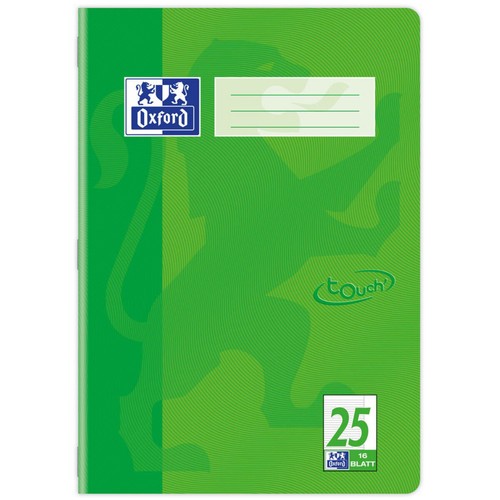 Oxford touch schulheft - touch, l25